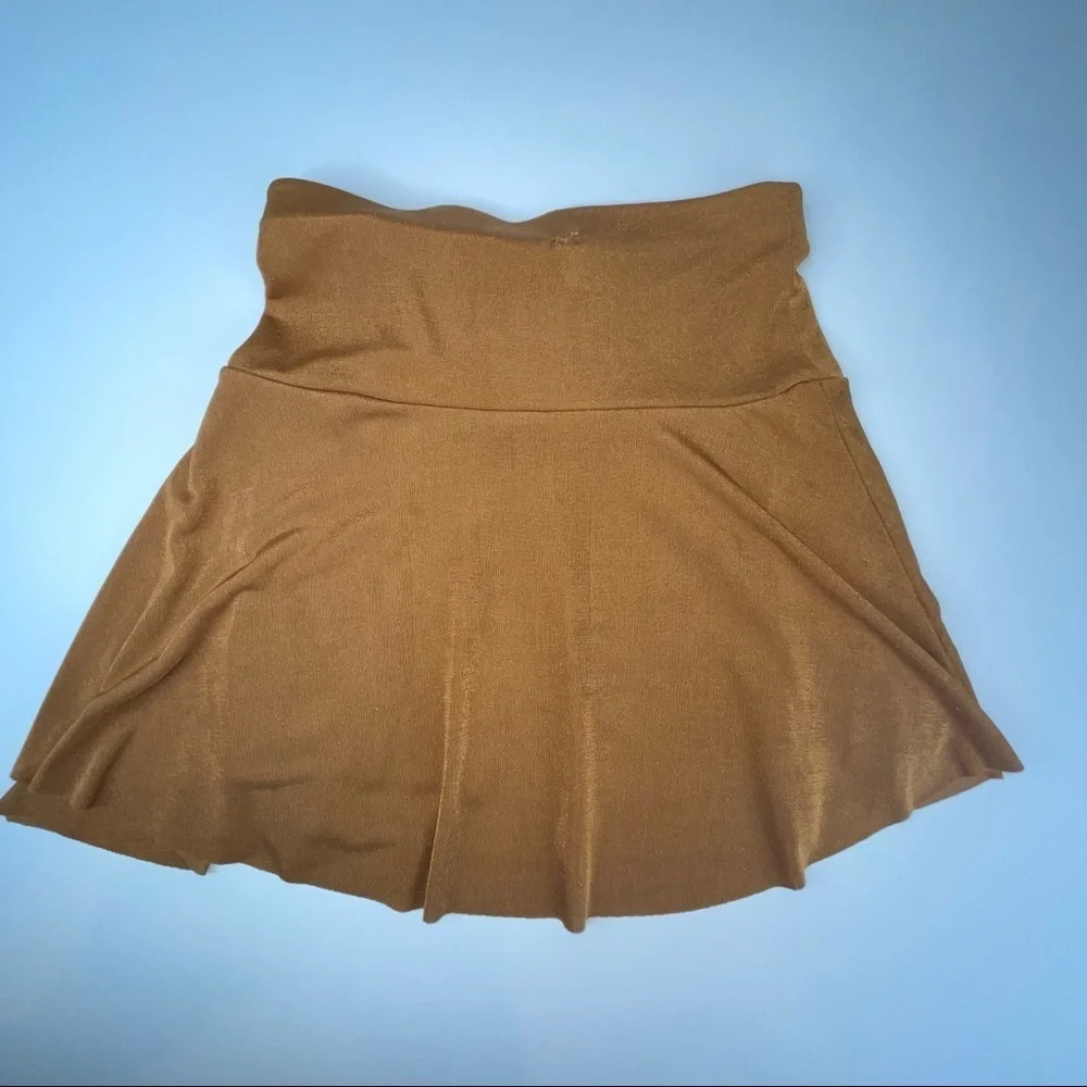 Free People Who's That Mini Skirt Cathaway Spice XS